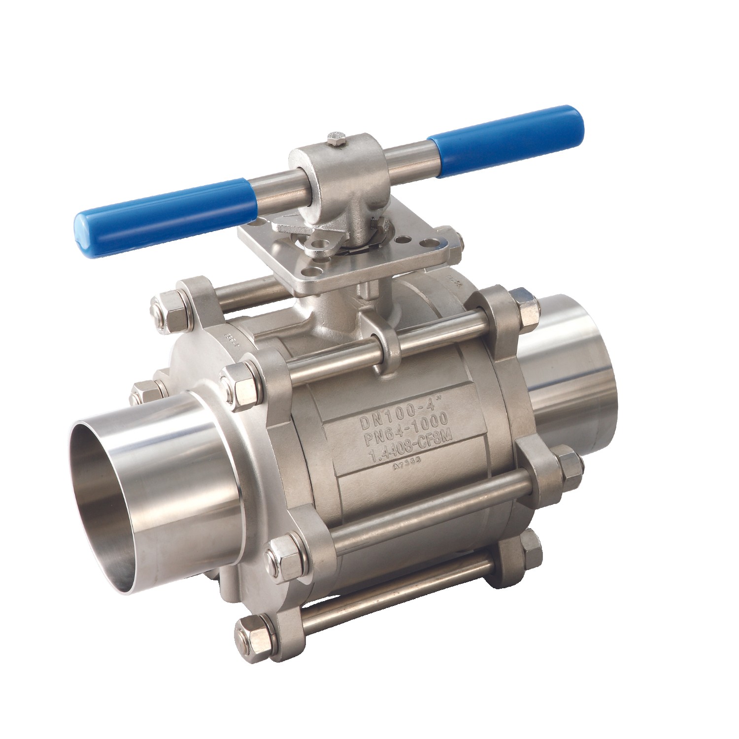 AF-60 3-Piece Sanitary Tube Bore Ball Valve