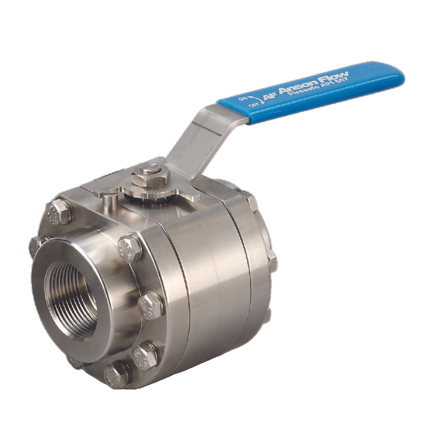 AF-37 3-Piece High Pressure Flanged Ball Valve