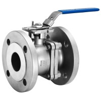 AF-53 2-Piece DIN Direct Mount Flanged Ball Valve