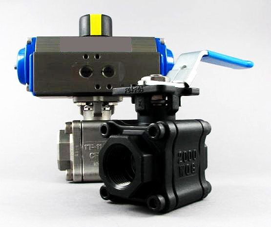 AF-35M 3-Piece Metal Seated Directed Mount Ball Valve