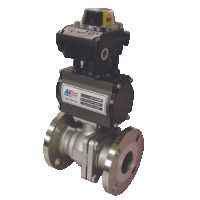 AF-51F 2-Piece Firesafe Direct Mount Flanged Ball Valve